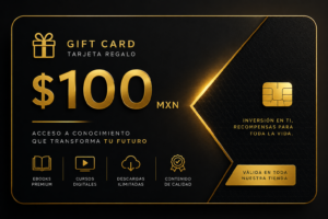 🎁 Gift Card $100 MXN