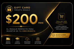 🎁 Gift Card $200 MXN